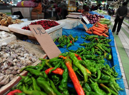 甘肃兰州10种"民生蔬菜"限价销售 - 食品资讯 - 第一食品网